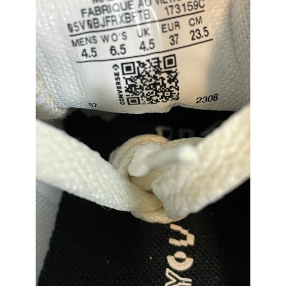 Converse Chuck Taylor Platform OX Womens Size 6.5 Shoes White Casual 173159C - Picture 8 of 8